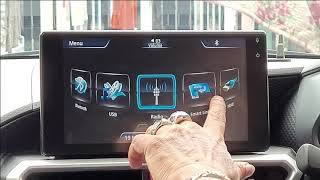 Perodua Ativa: How to operate your 9" LCD Touchscreen