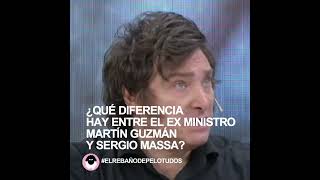 ¿QUÉ DIFERENCIA HAY ENTRE EL EX MINISTRO MARTÍN GUZMÁN Y SERGIO MASSA?