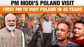 कभी सोचा नहीं था कि प्रधानमंत्री जी को सामने से देख पाएंगे लेकिन देख लिया || PM MODI'S POLAND VISIT