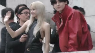 taehyung lisa and bogum at Celine event