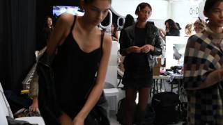 Asli Polat SS16 Backstage