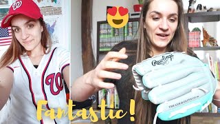 I GOT MY FIRST SOFTBALL GLOVE ⚾️!!! Opening Your Gifts 🎁(Part 1)