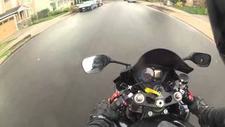 2005 GSXR 1000 walk around test ride