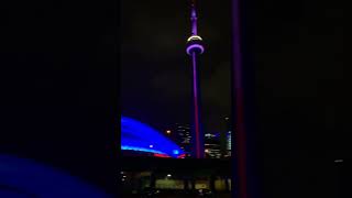 CN tower🇨🇦 #canada #cntower #toronto #downtown #night #building #skyscraper #viral #trending #love