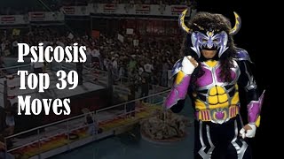 Psicosis (WCW) top 39 moves