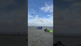 Kitesurf in the Netherlands February 2023 #shorts