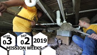 Re-Leveling a House | CE Mission Weeks 2019