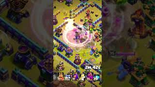 🤯super archer blimp on town hall 15😱🤯|| #youtubeshorts #viral #clashofclans #supercell