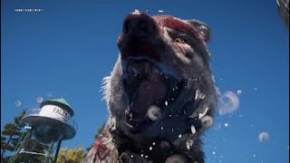 Judge Wolf Defends The Cult Against Predators/Enemies In Slow Motion (Far Cry 5)