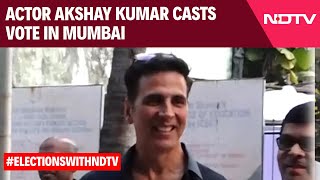 Maharashtra Assembly Elections 2024: Actor Akshay Kumar Casts Vote In Mumbai