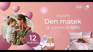 Oslavte DEN MATEK 💜 se slevami až 60% |EMI