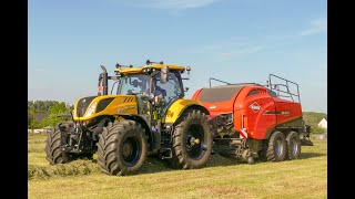 Special yellow new holland t7.230/brand new kuhn SB 1270x/ gras persen