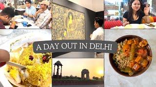 Life in Delhi | Trying Tempayy for the first time | Bengali Market | Bikaner House | India Gate.