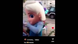 Elsa Gone wild #shorts #memes