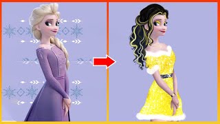 Frozen: Elsa Frozen Transformation - Disney Princesses Glow Up