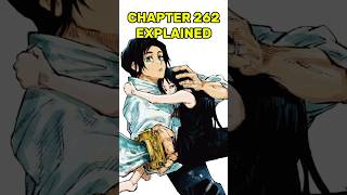 CHAPTER 262 of Jujutsu Kaisen EXPLAINED #anime #jjk #shorts