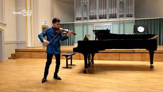 Raphael Nussbaumer - Menuhin Competition Richmond 2021, Junior Semi-Finals