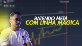 BATENDO META COM LINHA MÁGICA