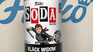 Marvel Black Widow Funko Soda