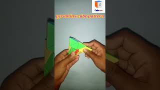 Pyraminx cube pattern || Cube pattern || pattern #short