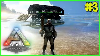 The Raft Adventure Begins - The Center | Ark: Survival Evolved - Pt.3 (DonutDrums)