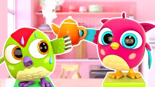 The Hot & Cold baby song. Nursery rhymes for babies & songs for children with Hop Hop the Owl.