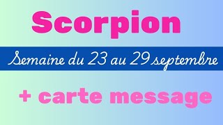 Scorpion semaine du 23 au 29 septembre