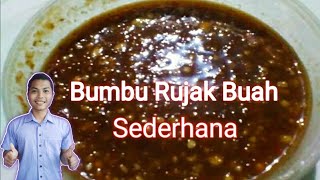 Bumbu Rujak Buah Segar Dengan Teknik Mudah