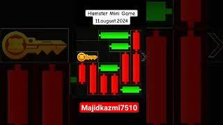 hamster Kombat Daily mini game 11 August