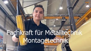 Fachkraft für Metalltechnik/Montagetechnik (mwd) - Ausbildung bei IMO