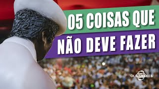 5 COISAS QUE NÃO SE DEVE FAZER DENTRO DE UM TERREIRO DE UMBANDA