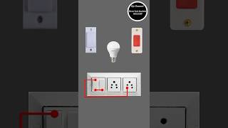 How to make series electric board || electric series II series board connection #shorts #connection