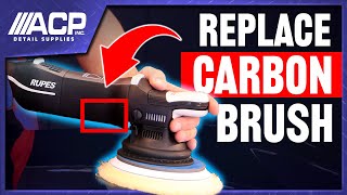 How to REPLACE Carbon Brush on RUPES Polishers