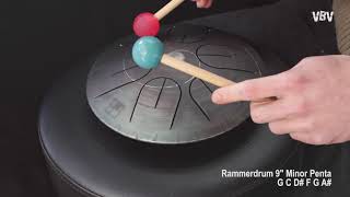 Rammerdrum - Tongue Drum 9" Minor Penta