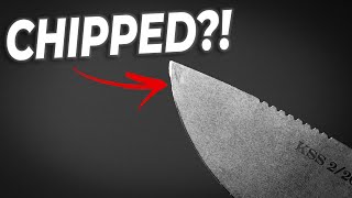 How to FIX a Chipped Knife | Best Sharpening System EVER!