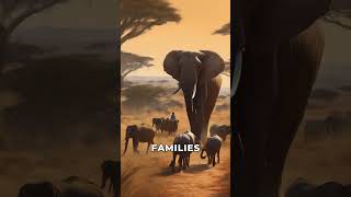 Harmony and Struggle: The Survival Tactics of African Elephant Herds