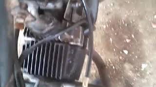 Motorcycle head gasket blown sound