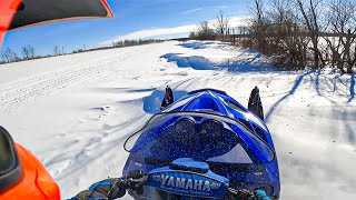 Snow Drift Busting! - Yamaha SXR 700