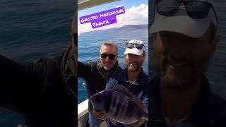 le loro prime #Tanute per Diego e Pasquale #aquaterrafishing #pescareavarazze