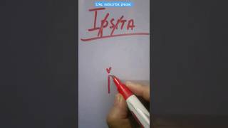 Ipsita namelogo  #art #logo #shorts #viralshort #shortsviral #shortfeed #ytshorts #name