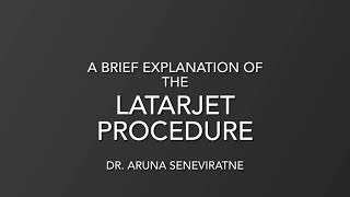 The Latarjet Procedure for Recurrent Shoulder Dislocations - A Brief Overview