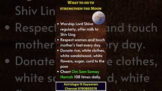 Moon in Vedic astrology #divinetips