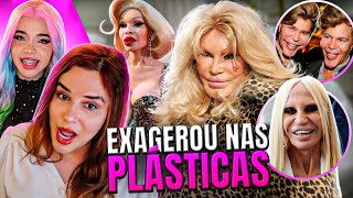 PLÁSTICAS QUE DERAM ERRADO? Famosos que EXAGERARAM nos procedimentos 💉 feat. @OEstranhoMundodeJessy