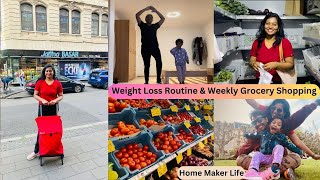 VLOG-Weight Loss Routine of a MOM😇Grocery Shopping at Jaffna Bazaar😃Germany Tamil Youtube😍