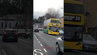 Dublin Bus Enviro400ER PA275 Route C4 to Ringsend Road at Lucan Village, Dublin 27/1/24