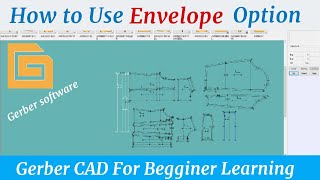 How to use Envelope option Seam Allowance Gerber software for Beginner Bangla Tutorial