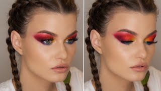 Colorful Rainbow Eye Tutorial | HelenVarik