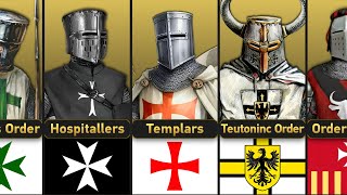 All Crusader Military Orders in History! Some of Them You Won't Believe Exist!