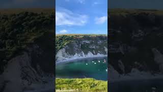 Beautiful day at Lulworth cove #lulworthcove #britain #england #uk #travel #timetravelturtle