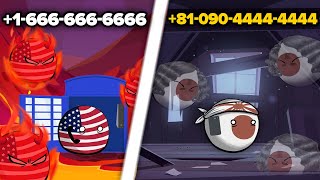 Never Call These Numbers | Countryballs Animation